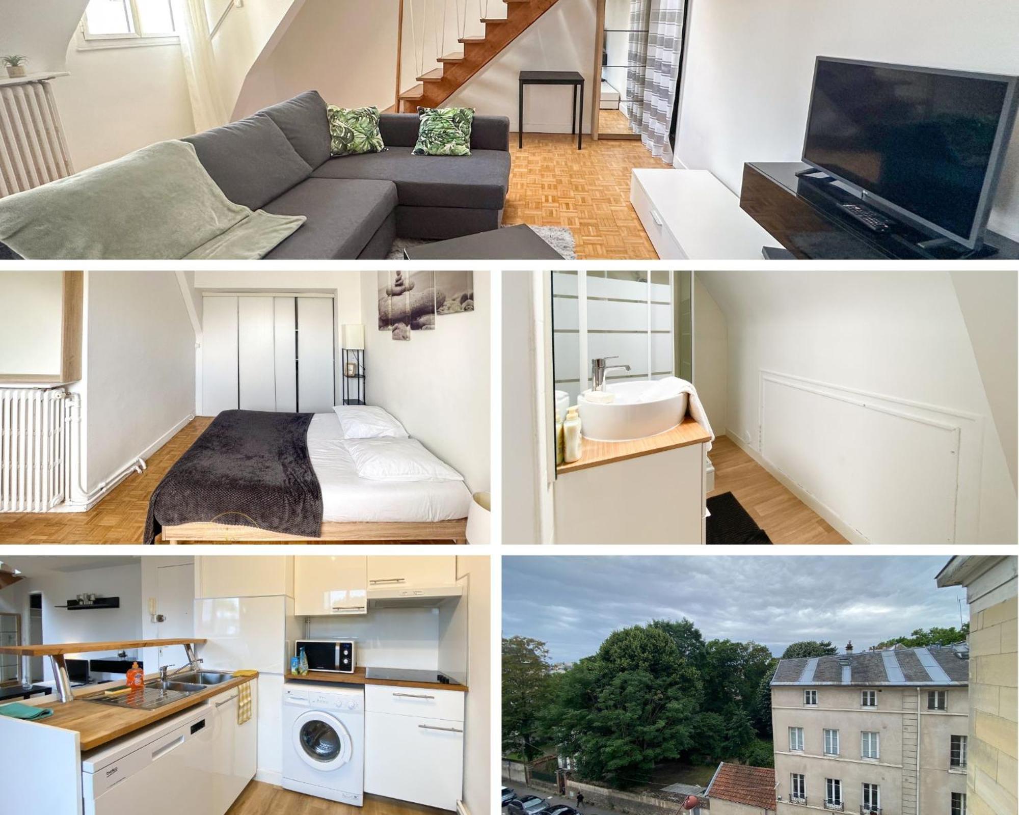 Appartement Le Cocon Versaillais à Versailles Extérieur photo